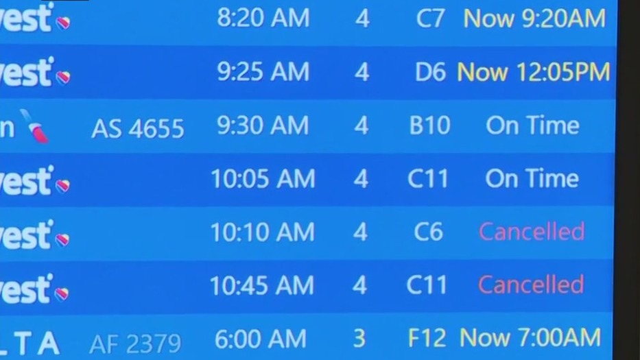 Hundreds of flights delayed at Phoenix Sky Harbor Airport after FAA lifts ground stop